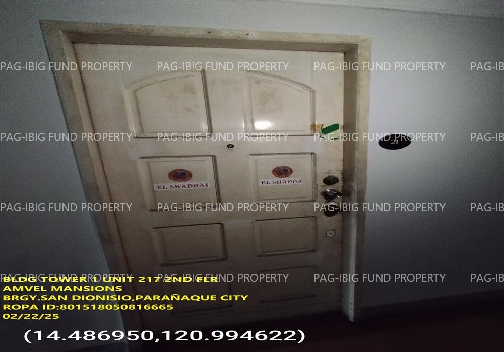 Image for Unit 17 2nd Flr. Tower I Amvel Mansions San Dionisio, Parañaque City, NCR, Fourth District, 1700