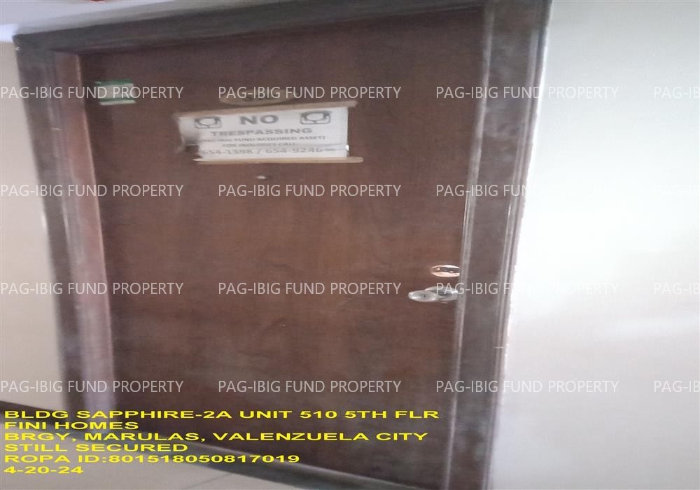 Image for Unit 510 5th Flr. Sapphire-2A Fini Homes Marulas, Valenzuela City, NCR, Third District, 1440