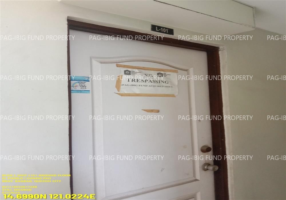 Image for Unit L101 G Flr. L El Pueblo I Condo PH3 Bagbag, Quezon City, NCR, Second District, 1116