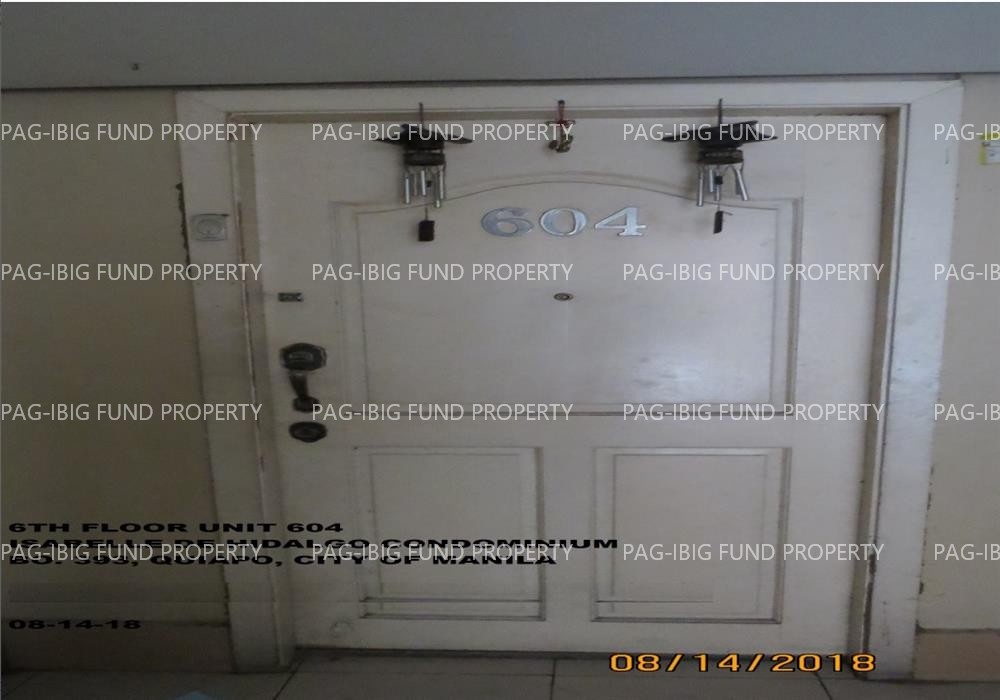 Image for Unit 4 6th Flr. Isabelle De Hidalgo Condominium Barangay 393, Quiapo, NCR, City of Manila, First District, 1001