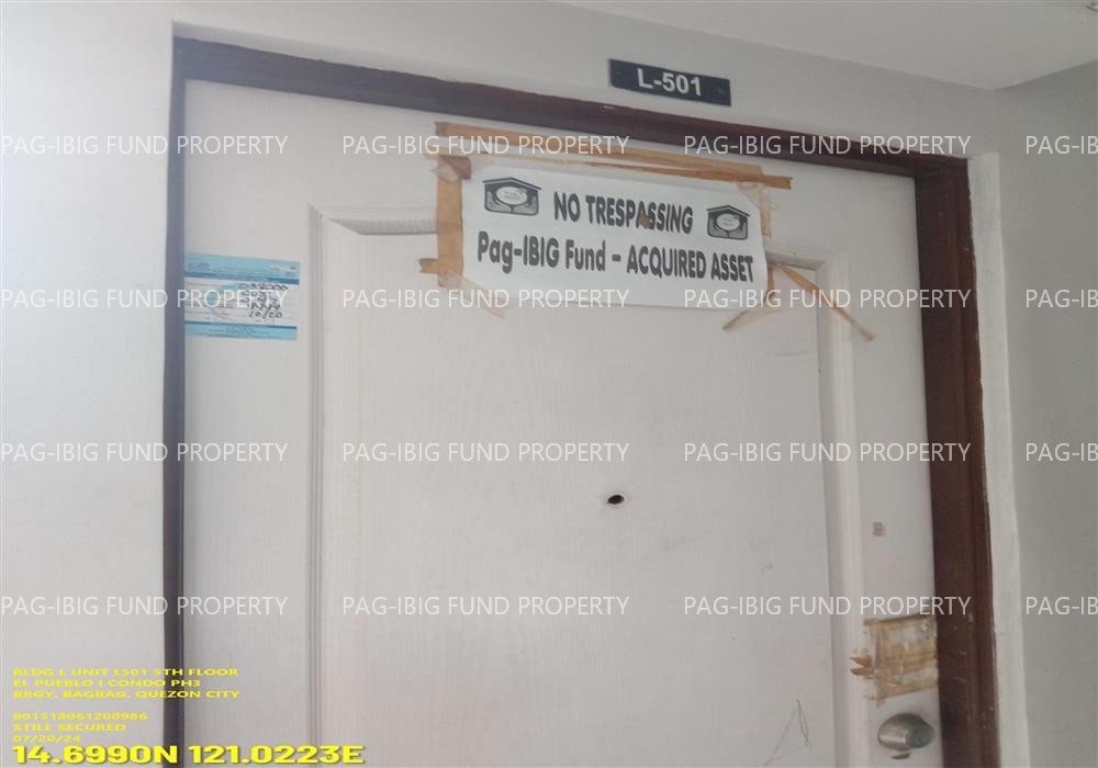 Image for Unit L501 5th Flr. L El Pueblo I Condo PH3 Bagbag, Quezon City, NCR, Second District, 1116