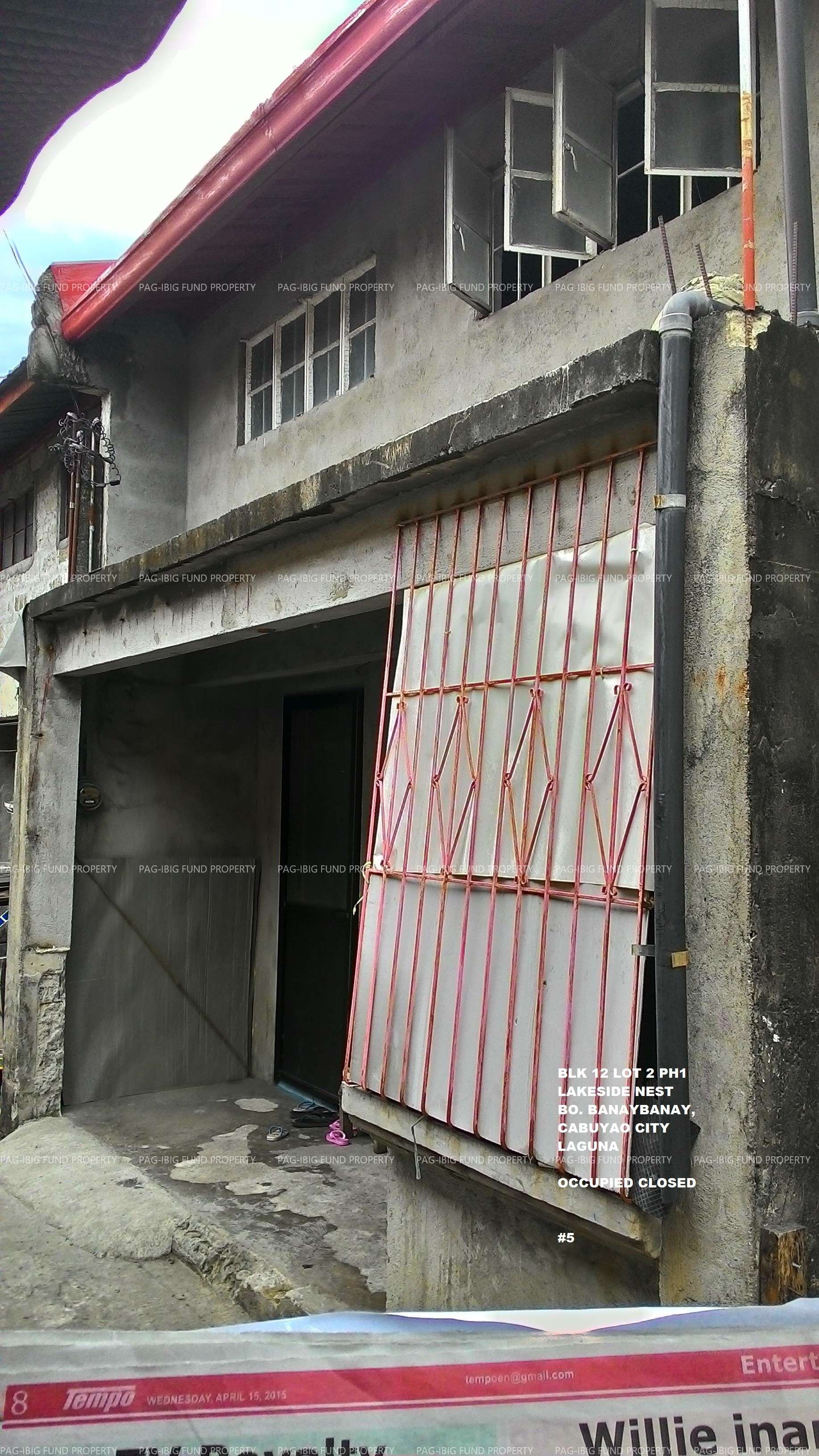 Image for Lot 02 Blk. 12 Phase 1 Lakeside Nest Subd Banaybanay, Cabuyao, Laguna, 4025