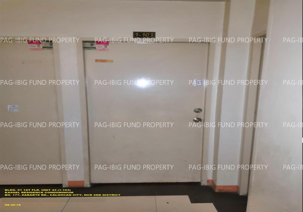 Image for Unit 43 1st Flr. Kassel Residence Condominium Barangay 177, Kalookan City, NCR, Third District, 1424