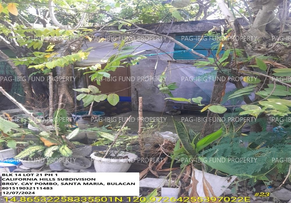 Image for Lot 21 Blk. 14 Phase 1 California Hills Subdivision Cay Pombo, Santa Maria, Bulacan, 3022