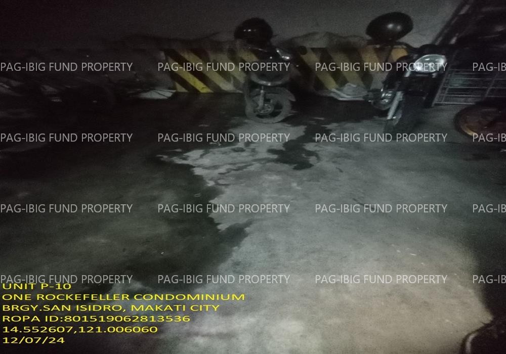 Image for Unit P-10 Parking Lot Flr. One Rockefeller Condominium San Isidro, Makati City, NCR, Fourth District, 1210