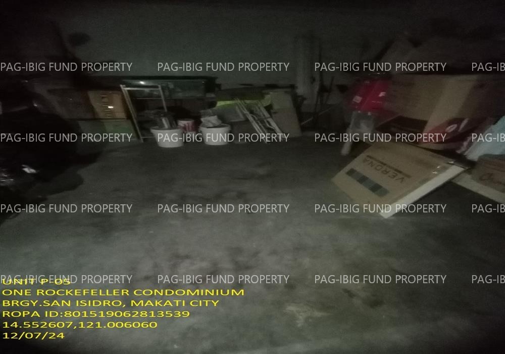 Image for Unit P-05 Parking Lot Flr. One Rockefeller Condominium San Isidro, Makati City, NCR, Fourth District, 1210