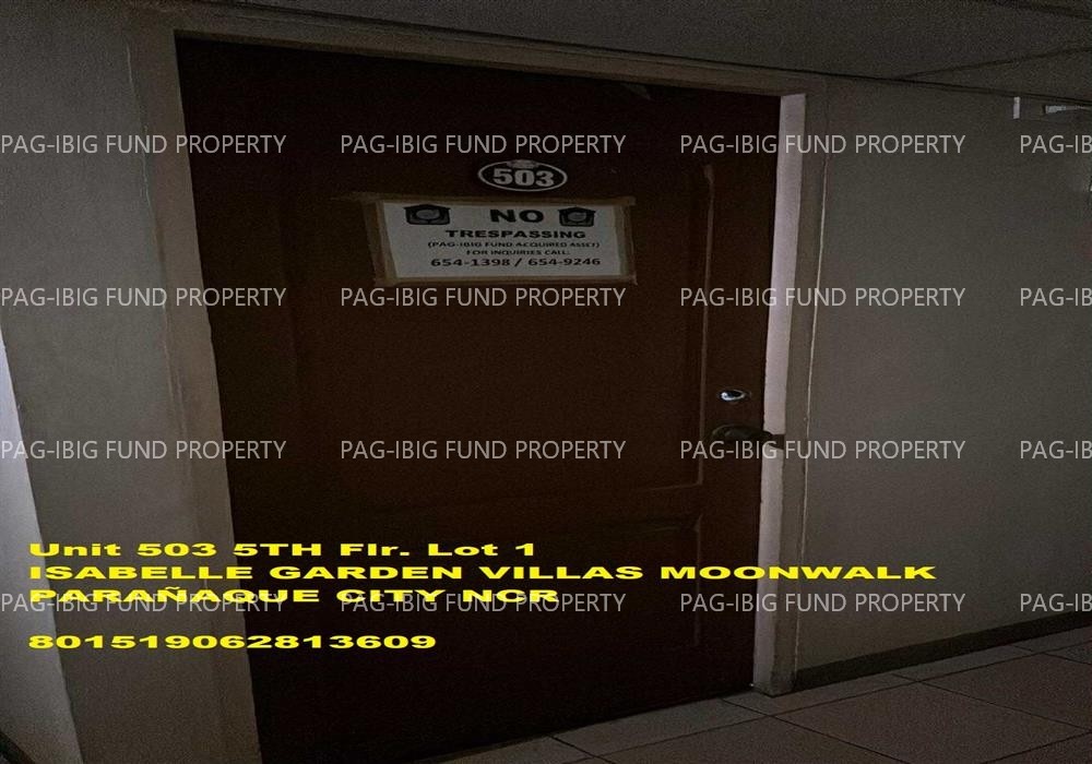 Image for Unit 503 5th Flr. Lot 1 Isabelle Garden Villas Moonwalk, Parañaque City, NCR, Fourth District, 1709
