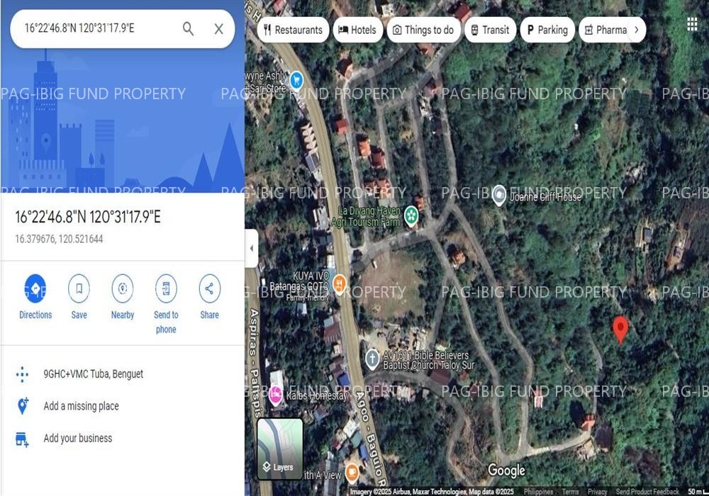 Image for Lot 05 Blk. 16 Chc Taloy Sur, Tuba, Benguet, 2603