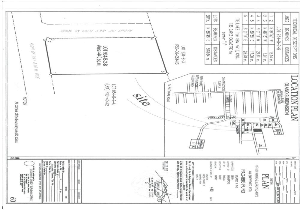 Image for Lot 934-B-2-B Blk. Psd-404872 Non Subdivision Mongpong, Roxas City, Capiz, 5800