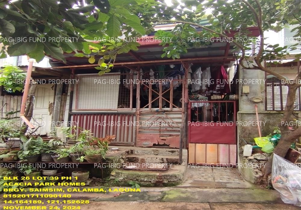 Image for Lot 39 Blk. 26 Phase 1 Acacia Park Homes Saimsim, Calamba City, Laguna, 4027