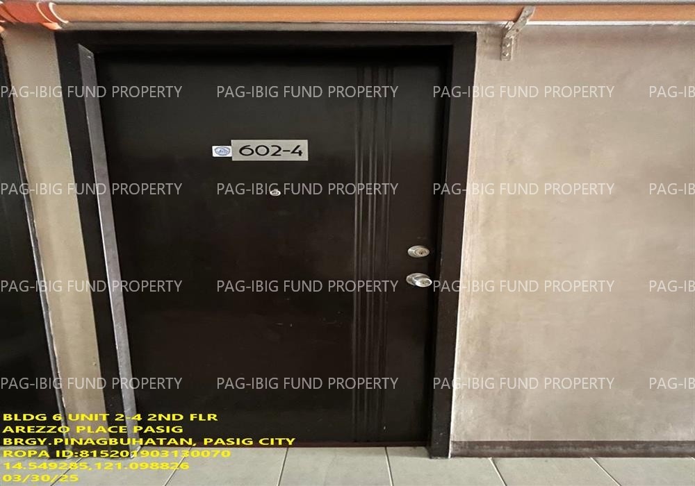 Image for Unit 2-4 2nd Flr. 6 Arezzo Place Phase 1 (bldg. 6 ) Pinagbuhatan, Pasig City, NCR, Second District, 1602