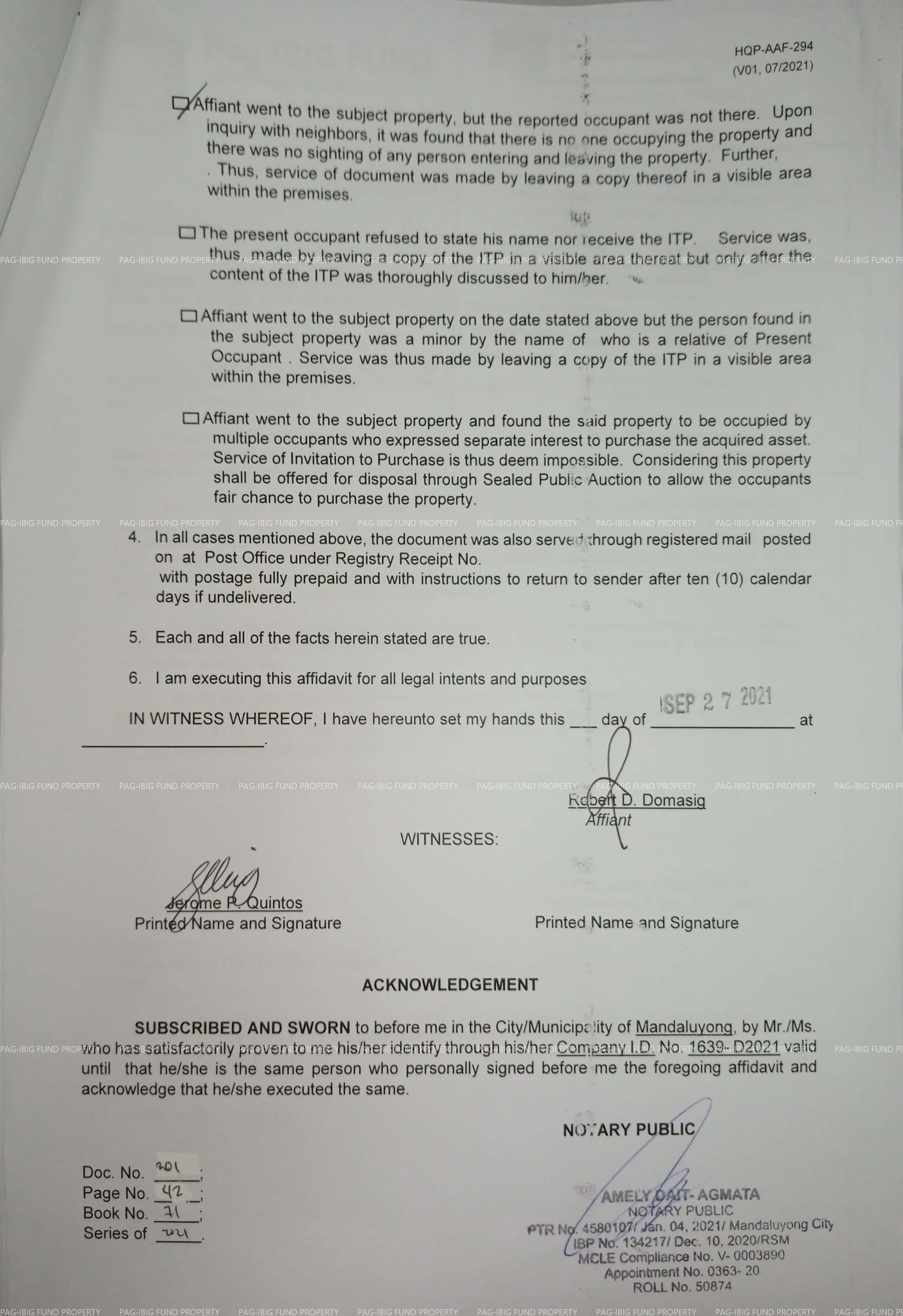 Image for Unit 503 5th Flr. Butterfly Lions Park Residences Sun Valley, Parañaque City, NCR, Fourth District, 1700