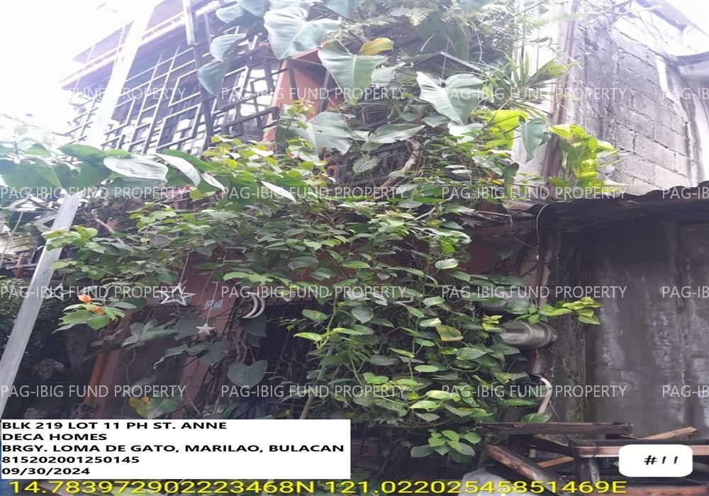 Image for Lot 11 Blk. 219 Phase St. Anne Deca Homes Loma De Gato, Marilao, Bulacan, 3019