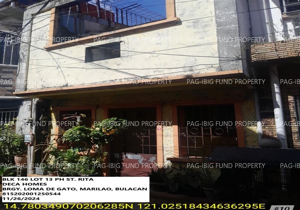Image for Lot 13 Blk. 146 Phase St Rita Deca Homes Loma De Gato, Marilao, Bulacan, 3019