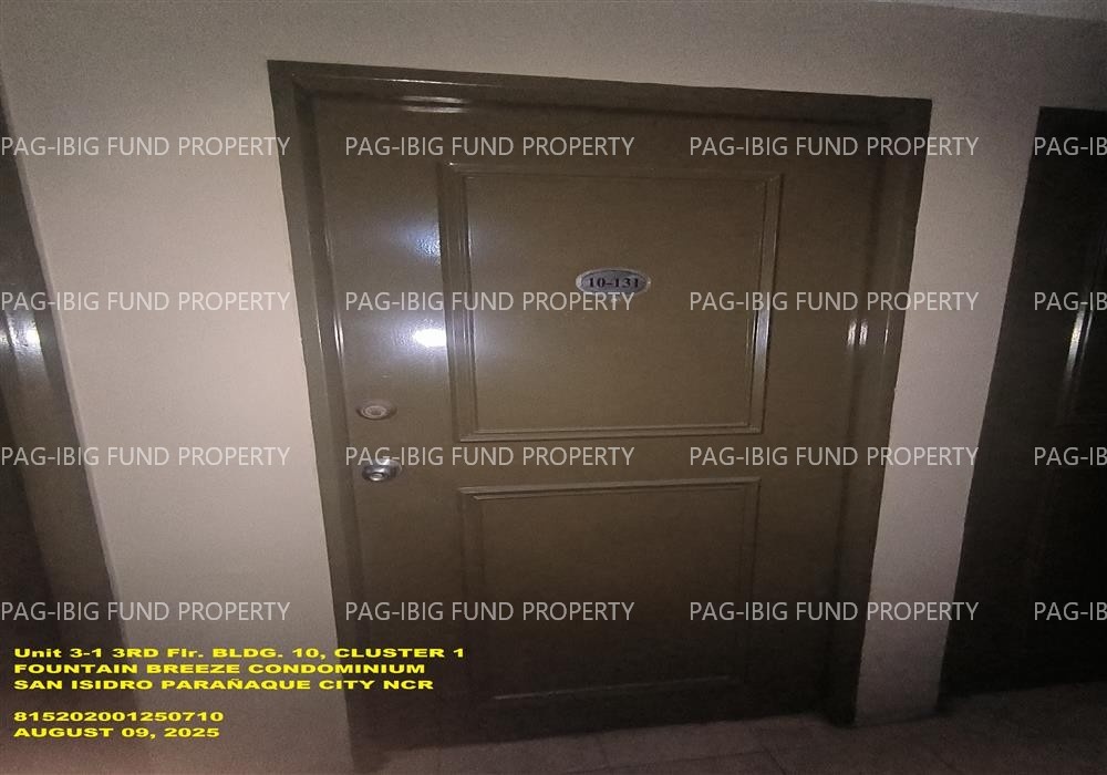 Image for Unit 3-1 3rd Flr. Bldg. 10, Cluster 1 Fountain Breeze Condominium San Isidro, Parañaque City, NCR, Fourth District, 1700