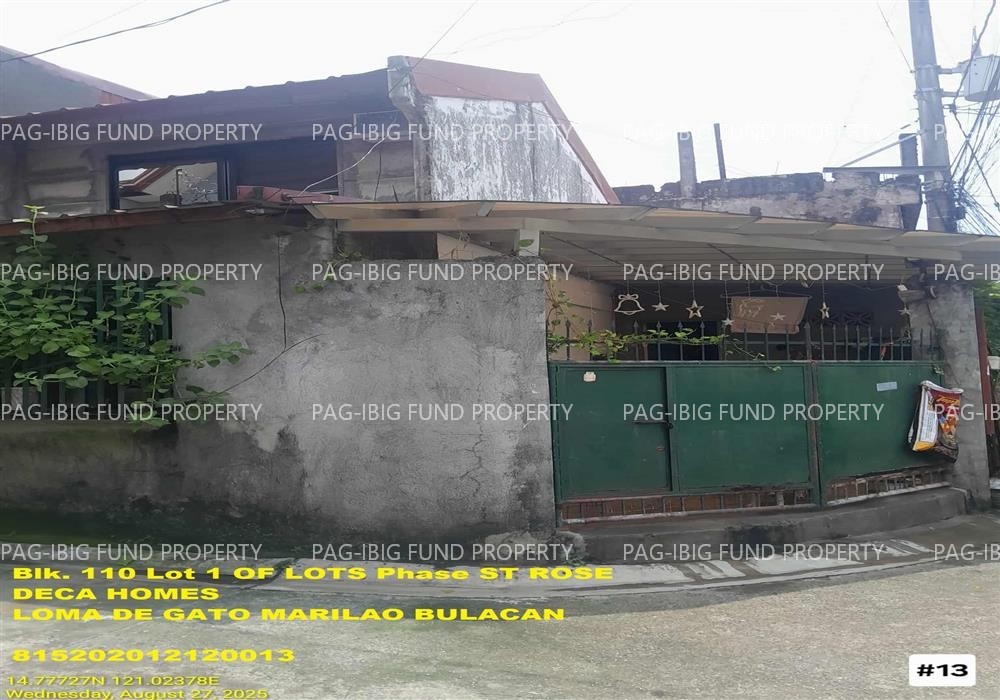 Image for Lot 1 of Lots Blk. 110 Phase St Rose Deca Homes Loma De Gato, Marilao, Bulacan, 3019
