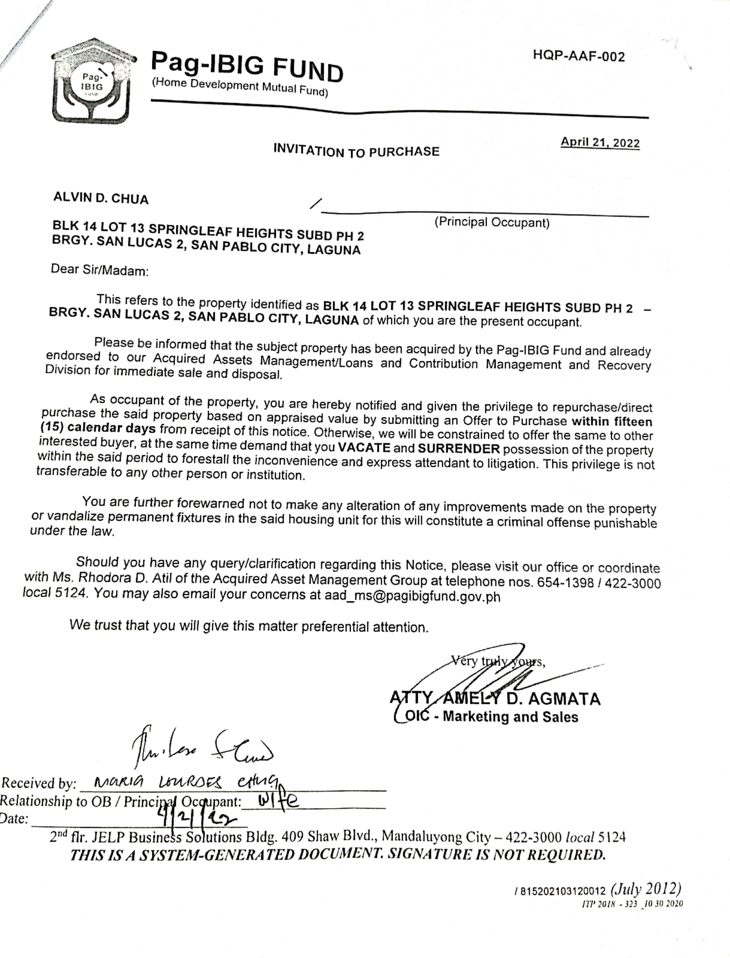 Image for Lot 13 Blk. 14 Phase 2 Springleaf Heights Subd San Lucas 2, San Pablo City, Laguna, 4000