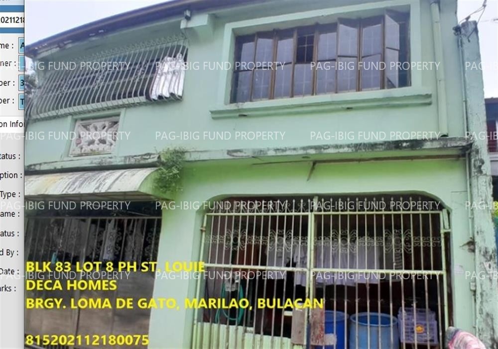 Image for Lot 8 Blk. 83 Phase St Louie Deca Homes Loma De Gato, Marilao, Bulacan, 3019