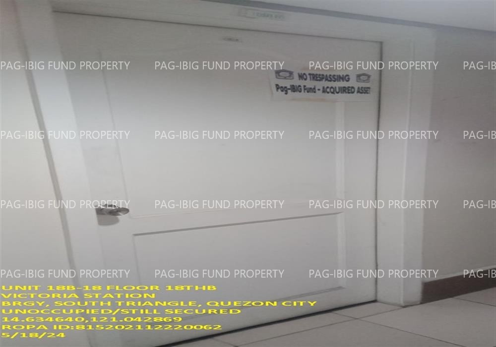 Image for Unit 18B-18 18th-B Flr. Victoria Station South Triangle, Quezon City, NCR, Second District, 1103