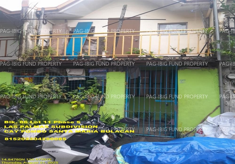 Image for Lot 11 Blk. 86 Phase 5 Las Palmas Subdivision Cay Pombo, Santa Maria, Bulacan, 3022