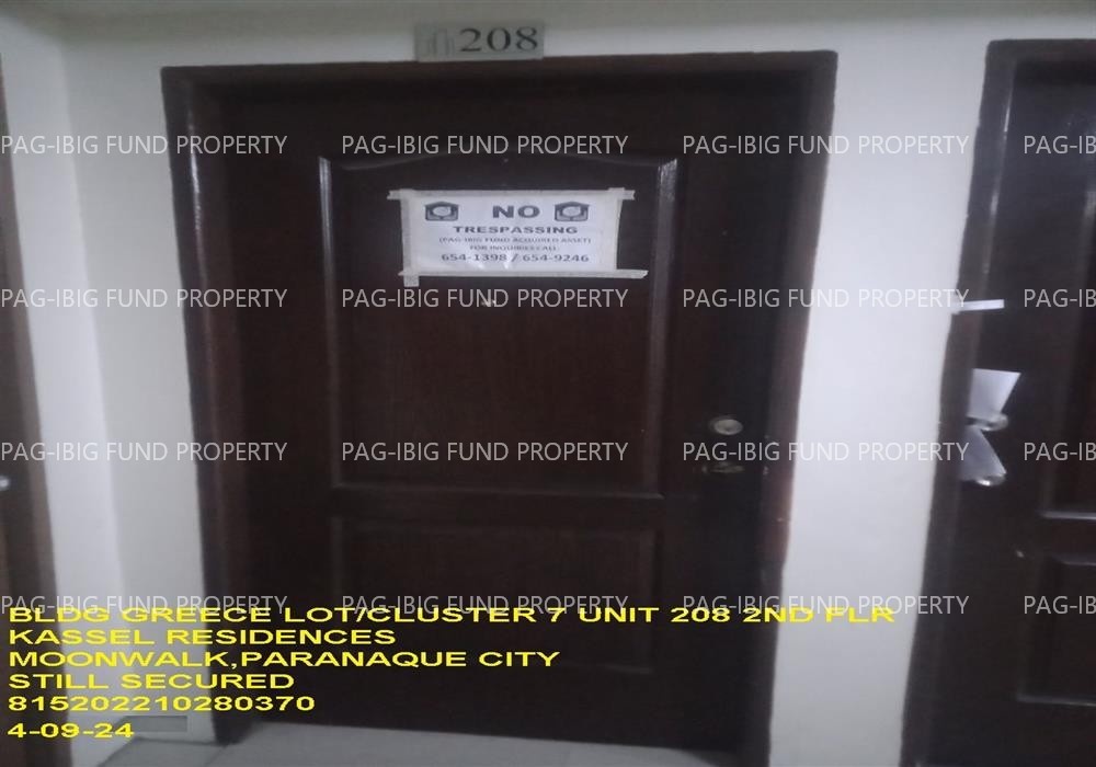Image for Unit 208 2nd Flr. 7 Kassel Residences - Paranaque Moonwalk, Parañaque City, NCR, Fourth District, 1709