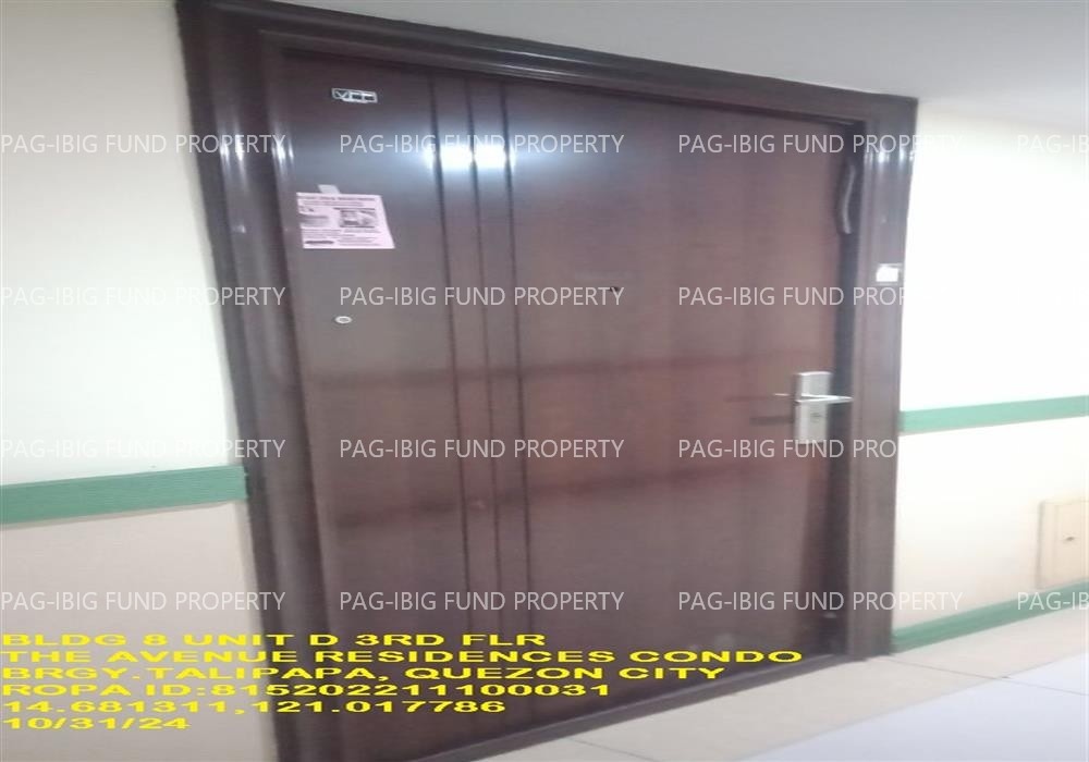 Image for Unit D 3rd Flr. the Avenue Residences (Building 8) Talipapa, Quezon City, NCR, Second District, 1116