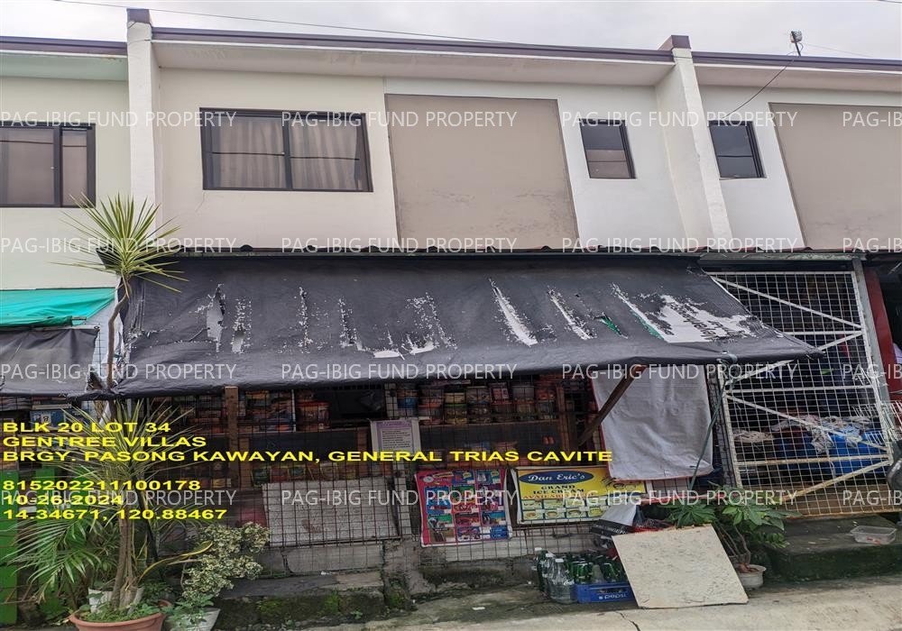 Image for Lot 34 Blk. 20 Gentree Villas Pasong Kawayan I, General Trias, Cavite, 4107