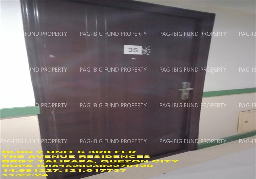 Image for Unit S 3rd Flr. 2 the Avenue Residence - Building 2 Talipapa, Quezon City, NCR, Second District, 1116