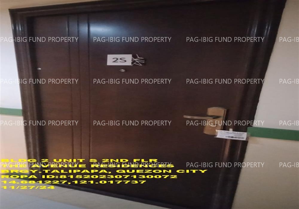 Image for Unit S 2nd Flr. 2 the Avenue Residence - Building 2 Talipapa, Quezon City, NCR, Second District, 1116