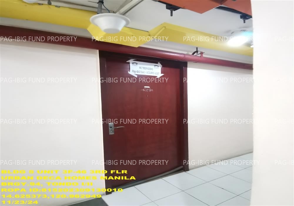 Image for Unit 3F-46 3rd Flr. 5-Q75 Urban Deca Homes Manila Barangay 101, Tondo I/II, NCR, City of Manila, First District, 1012