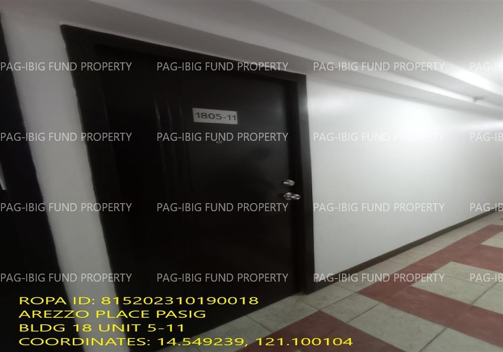 Image for Unit 5-11 5th Flr. 18 Arezzo Place Phase 3 Pinagbuhatan, Pasig City, NCR, Second District, 1602