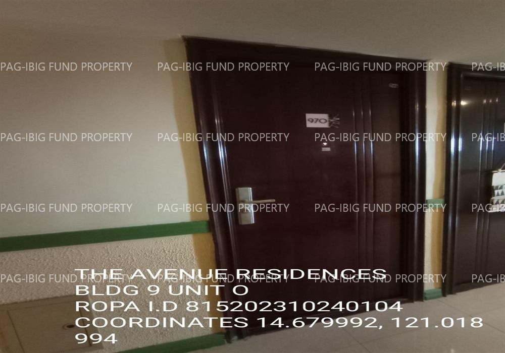Image for Unit O 7th Flr. the Avenue Residences (Building 9) Talipapa, Quezon City, NCR, Second District, 1116