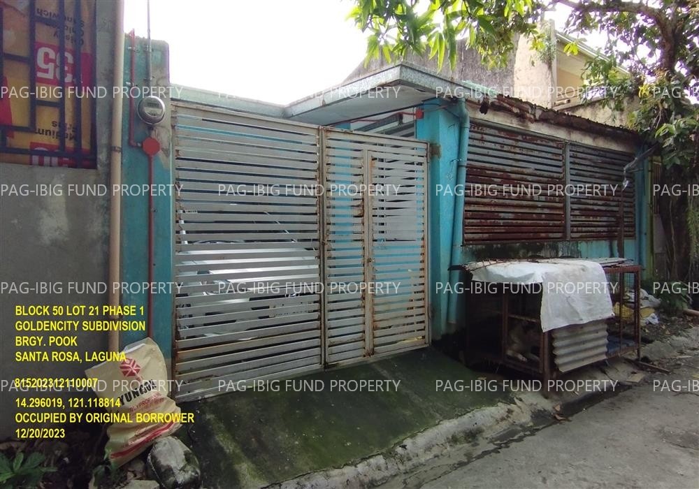 Image for Lot 21 Blk. 50 Golden City Subdivision Pook, Santa Rosa City, Laguna, 4026