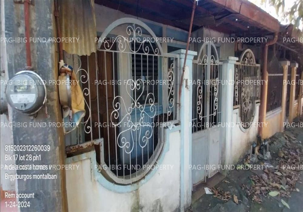 Image for Lot 28 Blk. 17 Phase 1 H Dela Costa Homes V Burgos, Rodriguez (Montalban), Rizal, 1860