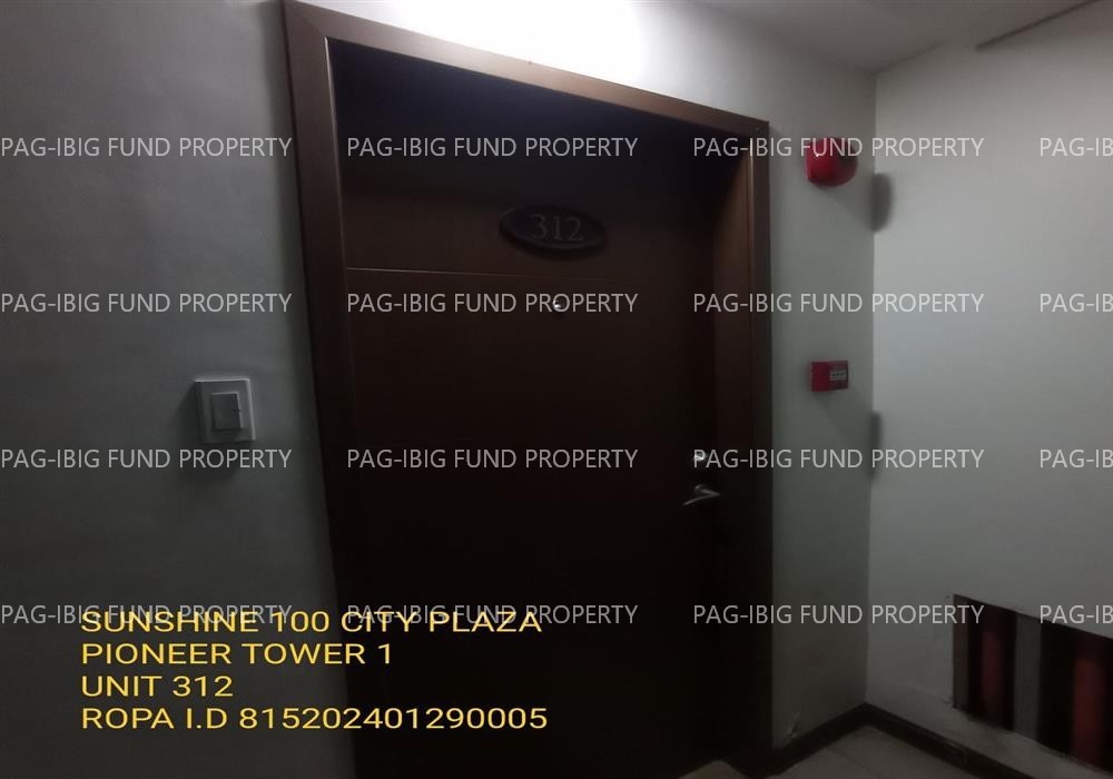 Image for Unit 312 3rd Flr. Sunshine 100 City Plaza - Pioneer Tower 1 Buayang Bato, Mandaluyong City, NCR, Second District, 1550