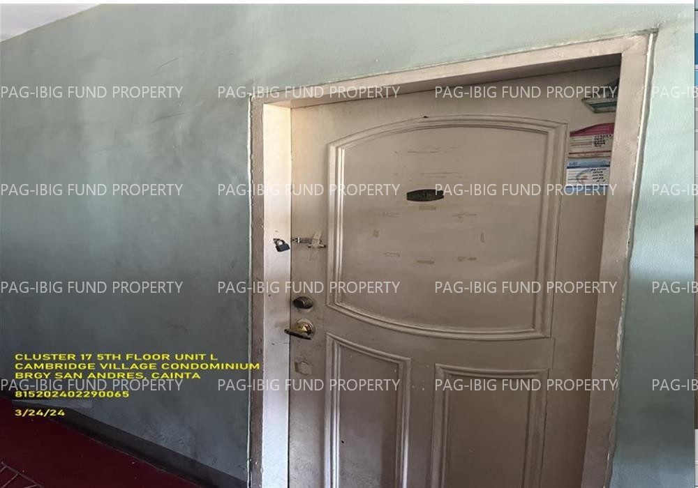 Image for Unit L 5th Flr. Cluster 17 Cambridge Village Condominium San Andres (Pob.), Cainta, Rizal, 1900