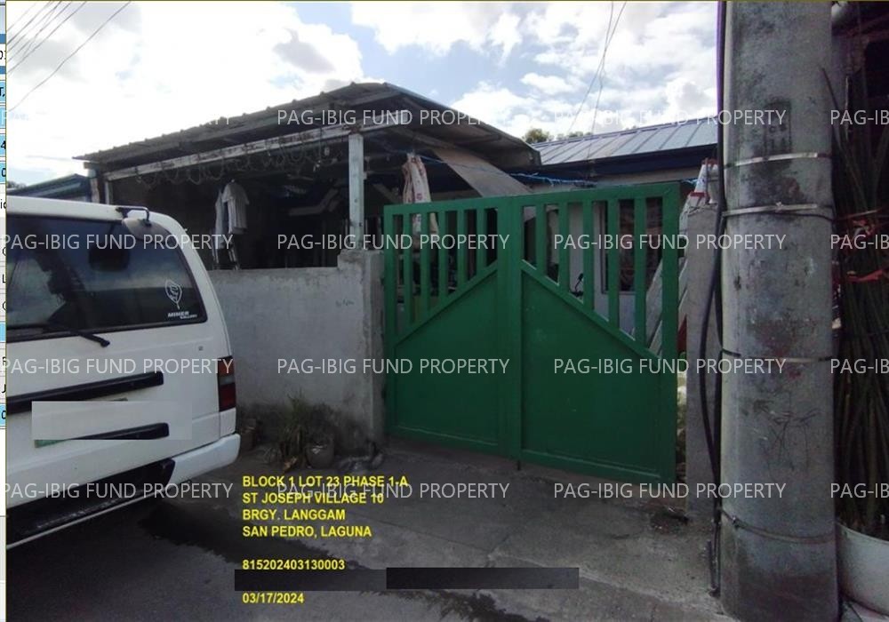 Image for Lot 23 Blk. 1 Phase 1-a St Joseph Village 10 Langgam, San Pedro, Laguna, 4023