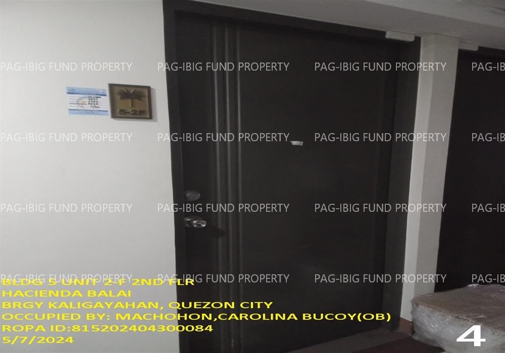 Image for Unit 2-F 2nd Flr. 5 Hacienda Balai Kaligayahan, Quezon City, NCR, Second District, 1124