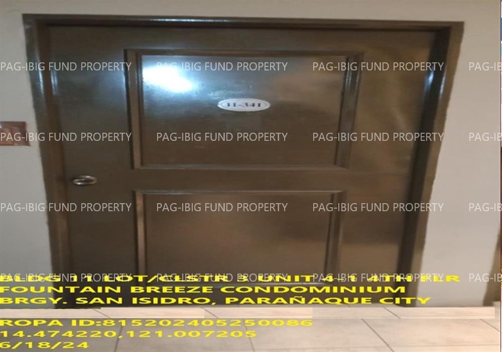 Image for Unit 4-1 4th Flr. 11 Cluster 3 Fountain Breeze Condominium San Isidro, Parañaque City, NCR, Fourth District, 1700