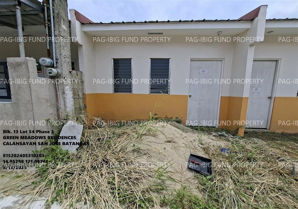 Image for Lot 54 Blk. 13 Phase 3 Green Meadows Residences Calansayan, San Jose, Batangas, 4227