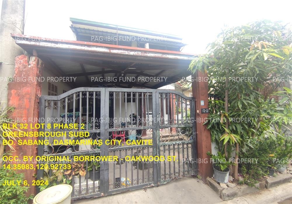 Image for Lot 8 Blk. 32 Phase 2 Greensborough Subd Sabang, Dasmariñas, Cavite, 4114