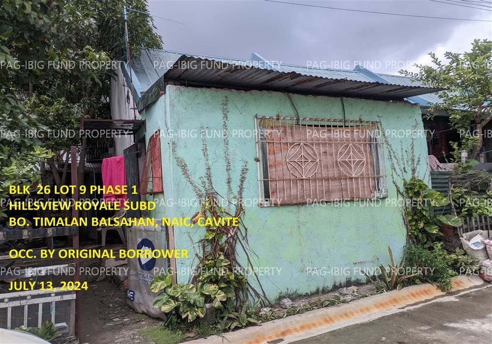 Image for Lot 9 Blk. 26 Phase 1 Hillsview Royale Timalan Balsahan, Naic, Cavite, 4110