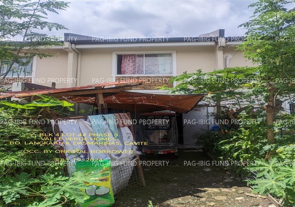 Image for Lot 44 Blk. 4 Phase 3 Valle Verde - Dasmarinas Langkaan II, Dasmariñas, Cavite, 4114