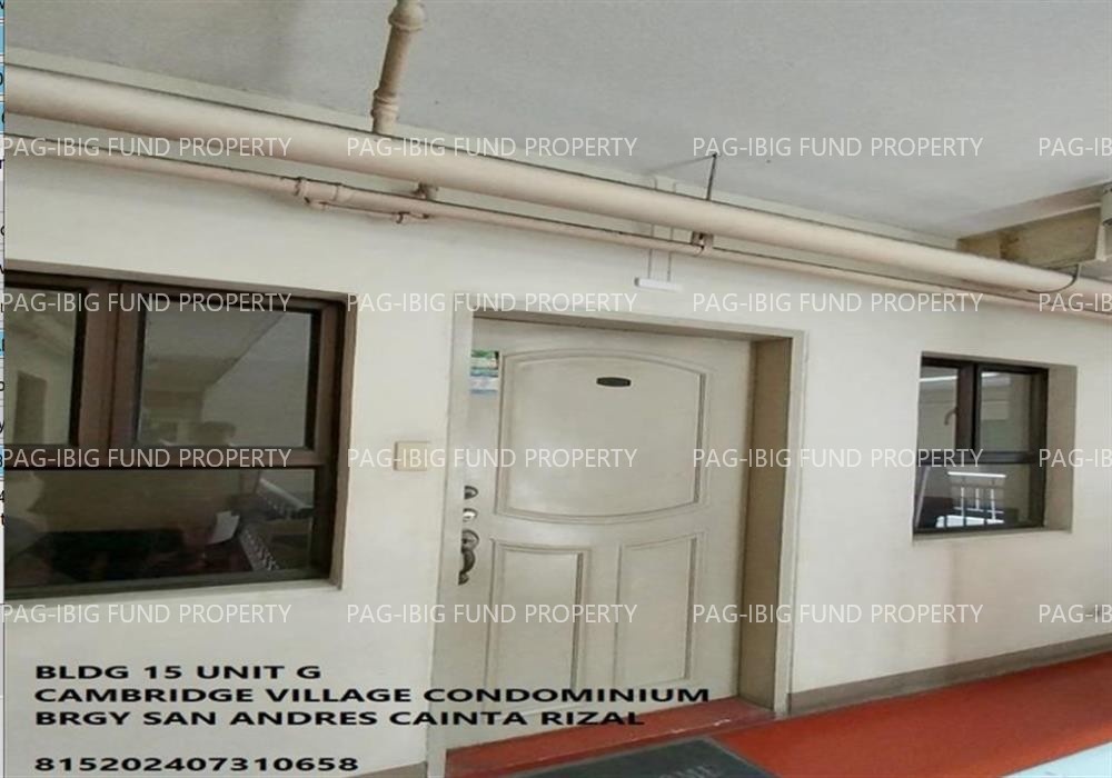 Image for Unit G 6th Flr. Cluster 15 Cambridge Village Condominium San Andres (Pob.), Cainta, Rizal, 1900
