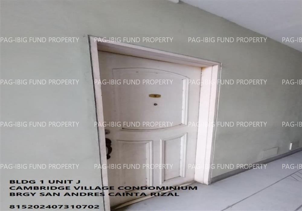 Image for Unit J 3rd Flr. 1 Cluster I Cambridge Village Condominium San Andres (Pob.), Cainta, Rizal, 1900