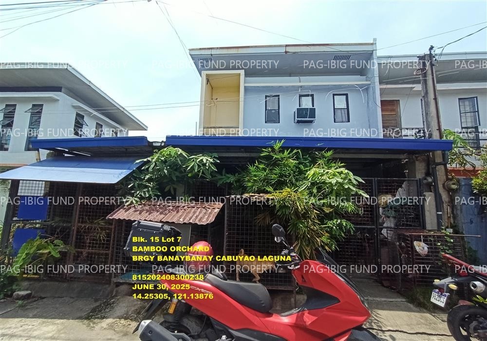 Image for Lot 7 Blk. 15 Bamboo Orchard Banaybanay, Cabuyao, Laguna, 4025