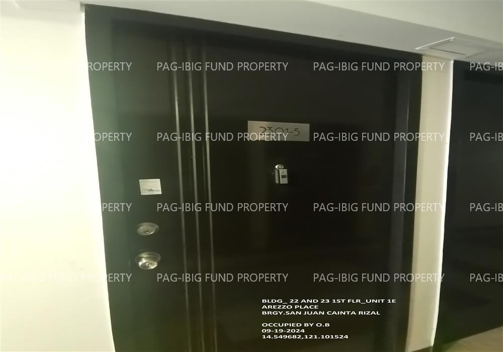 Image for Unit 1-E 1st Flr. 23 Arezzo Place (Bldgs 22 & 23) San Juan, Cainta, Rizal, 1900