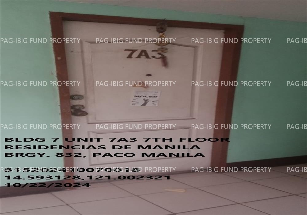 Image for Unit 7A3 7th Flr. 7 Residencias De Manila Barangay 832, Paco, NCR, City of Manila, First District, 1011