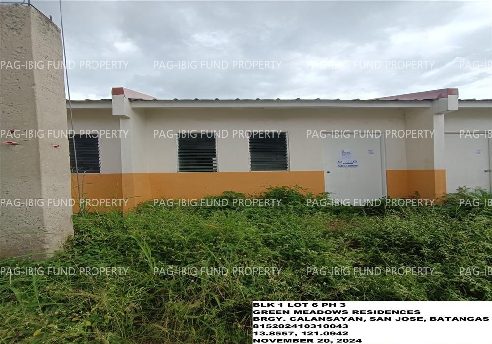 Image for Lot 6 Blk. 1 Phase 3 Green Meadows Residences Calansayan, San Jose, Batangas, 4227