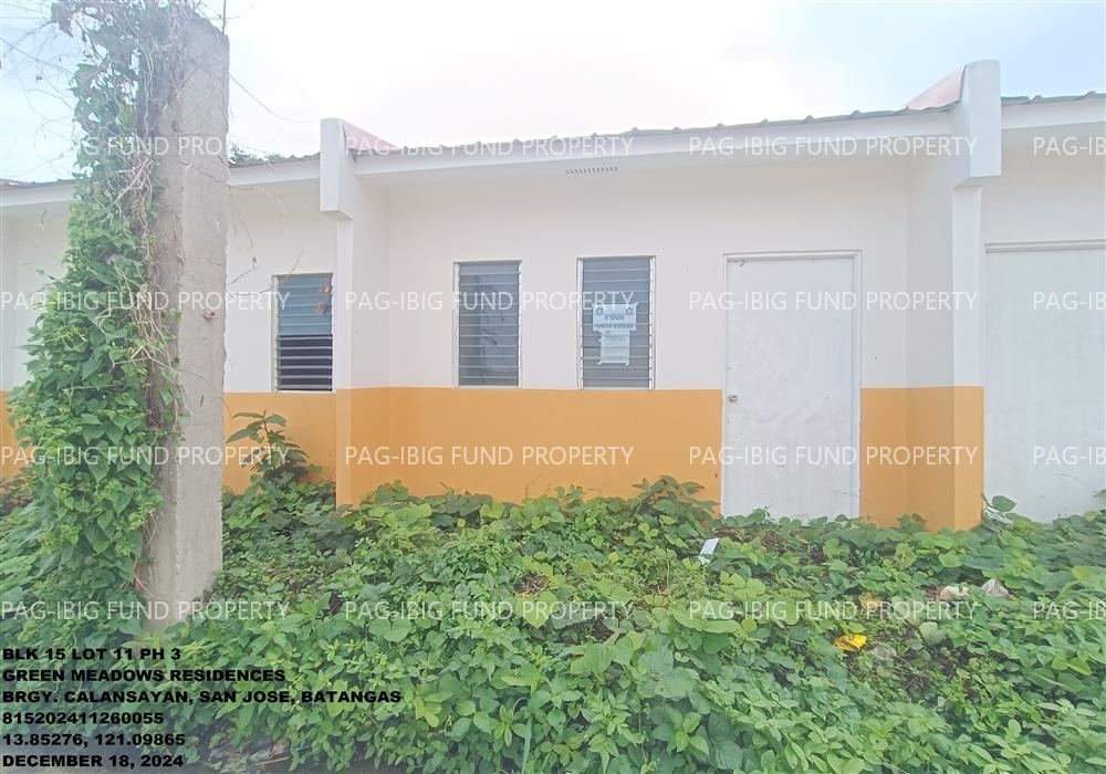 Image for Lot 11 Blk. 15 Phase 3 Green Meadows Residences Calansayan, San Jose, Batangas, 4227
